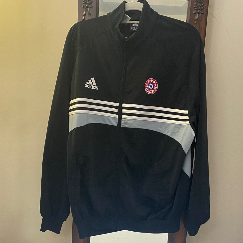 Adidas NSCAA National Soccer Coaches Association of America Athletic Jacket - Picture 3 of 14